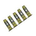 thumbnail image 4 of Juego de 5 cabezales de bobinas de acero inoxidable duradero para  10 ohmios Baoblaze Bobinas de repuesto, 4 of 8