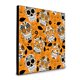 thumbnail image 1 of "Treasures Day of The Dead Orange Panel wall-decor, Multicolor" Caroline's Treasures BB5118UP88, 1 of 1