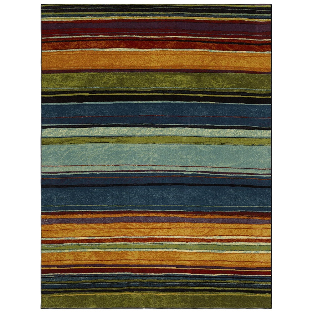 Mohawk Home Rainbow Area Rug, Multi, 7' 6" x 11'
