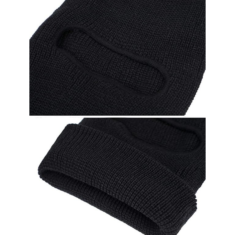Sports Ski Balaclava Men GRNSHTS Outdoor Cover Full For Knitted (Gray) Adult Winter Face Women Beanie 1-Hole