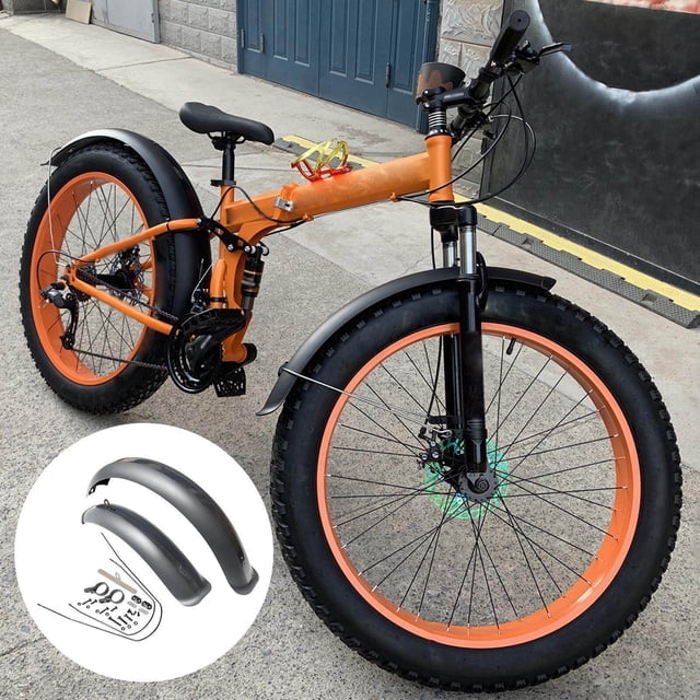 tredstone Bike Mudguard Front Rear Set Components for Mountain Bike Traveling Outdoor Gray