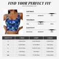 thumbnail image 5 of Fuzoiu Glowing Jellyfish Pattern Print Women's Sports Vest,U-Back Sports Tank,Gym Vests,Athletic Sleeveless Shirts,Exercise Undershirts,Yoga, Gym, and Dance Wear-Small, 5 of 8