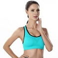 thumbnail image 6 of 3 Pack Women Racerback Sports Bras High Impact Workout Yoga Gym Activewear Fitness Bra, 6 of 6