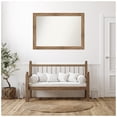 thumbnail image 2 of Amanti Art Custom Wall and Bathroom Mirror (36.5 x 51.5 in.), Owl Brown Frame, 2 of 7