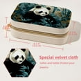 thumbnail image 5 of Panda Velvet Portable Travel Organizer with Removable Compartment - Gift with Bracelet Holder, Jewelry Box, and Jewelry Organizer, 5 of 7