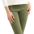 thumbnail image 4 of Time and Tru Women's Full Length Soft Knit Color Jeggings, 4 of 5