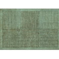 thumbnail image 1 of Ahgly Company Indoor Rectangle Abstract Light Blue Modern Area Rugs, 2' x 4', 1 of 4