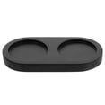 thumbnail image 1 of Shisuyan Elegant Wooden Tray for Pepper Grinders Decorative Spice Rack Traditional Pepper Grinder Tray Kitchen Counter Holder Dining Table Protector, 1 of 8