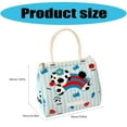 thumbnail image 5 of Adorable Insulated Lunch Pouch Heat Resistant Handheld Food Bag, 5 of 12