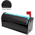 thumbnail image 2 of Coolnut Mailbox Cover Water Drops On Blue Post Mail Box Cover Magnetic Mail Wraps Cover Oversize 25.4" L x 20.78" W, 2 of 5
