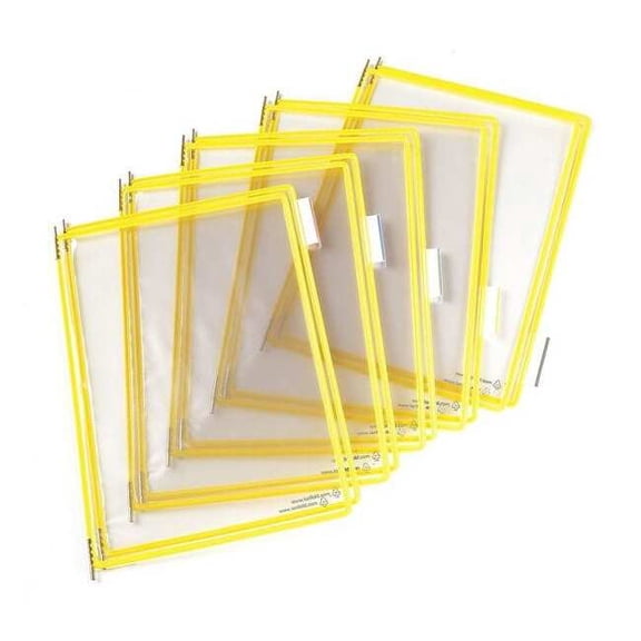 Tarifold TFIP040 Pivoting Pockets, 1 Section, Yellow