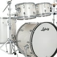 thumbnail image 4 of Ludwig NeuSonic 4-Piece Mod 2 Shell Pack With 22" Bass Drum Silver Silk, 4 of 5