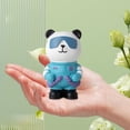 thumbnail image 4 of Figura de astronauta panda, escultura animal para decoración de sala de estar, figura decorativa Azul, 4 of 7