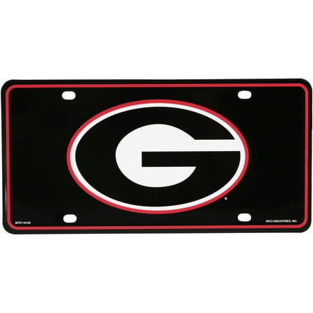 Georgia Bulldogs License Plate - Walmart.com