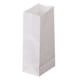 thumbnail image 1 of Xiao Hua Bolsa de papel kraft blanca para almuerzo, 3,54 x 2,17 x 7,09 pulgadas (60 g), paquete de 50, bolsa de papel desechable a granel con fondo cuadrado para envasado de alimentos., 1 of 5