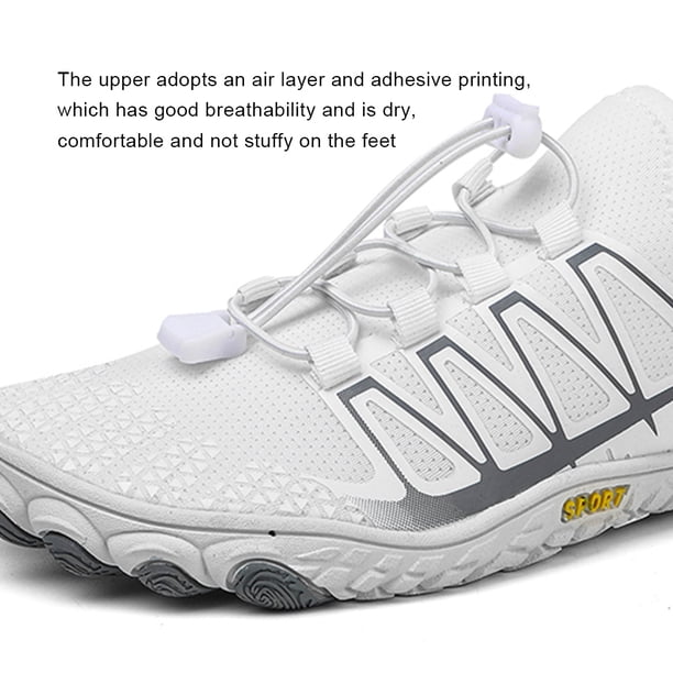Zapatos acuáticos ligeros zapatos acuáticos de secado rápido zapatos de playa descalzos zapatillas antideslizantes para correr transpirables para deportes acuáticos