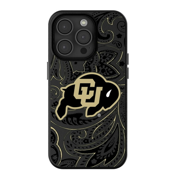 Keyscaper Colorado Buffaloes Paisley iPhone Magnetic Bump Case