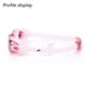 thumbnail image 4 of Gafas de natación galvanizadas con montura grande, impermeables y a prueba de niebla, para hombres y mujeres, gafas de natación, rosa, 4 of 6