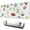 Belles Fleurs Plantes-46, variante sur Tapis de Souris de Jeu Mignon Anime - Grand Tapis de Bureau à Fleurs Magnifiques, Tapis de Clavier d'Ordinateur Portable TG avec Bords Cousus - Grand Tapis de Souris Idéal pour la Décoration de Bureau et les Accessoires de Bureau pour Femmes - 31,5x11,8 Pouces