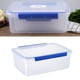 thumbnail image 5 of EeaseMX Loncheras de PP de grado alimenticio de 3 l con cierre hermético, resistentes a altas temperaturas, con hebilla para refrigerador y microondas., 5 of 7
