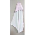 thumbnail image 2 of Serviette à Capuchon Rayée - Rose, 2 of 2