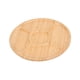 thumbnail image 4 of Bandeja de madera redonda con 5 compartimentos para alimentos, decorativa y de madera. 30x30cm, 4 of 9