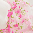 thumbnail image 3 of Pink Lingerie Floral Embroidered Set Sheer, 3 of 6