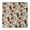 Classic Halloween Pattern, variant on Classic Halloween Pattern Square Fitted Tablecloth with Elastic Edge,Square Table Cover,Washable Elastic Table Cover for Home Kitchen Party Decor 34"x34"