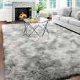 thumbnail image 2 of SUSUZI 5 x 7 ft Shaggy Area Rugs for Bedroom Living Room Modern Large Fluffy Floor Rugs Soft Carpet Rugs Home Décor, Grey, 2 of 9