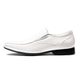 thumbnail image 3 of Men Fashion Comfort Classic Square Toe Slip On Loafers Oxford Dress Shoes, 3 of 5