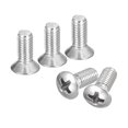 thumbnail image 1 of Unique Bargains M5x12mm Oval Head Phillips Machine Screws, 50 Pack 304 Stainless Steel Slightly Raised Countersunk Head Screws, 1 of 5