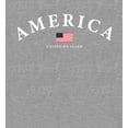 thumbnail image 2 of Americana American Flag Heather Gray Men's Crew Neck Short Sleeve Tee-XS, 2 of 2