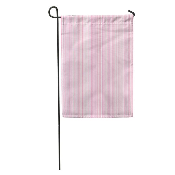 POGLIP Pink Pattern Stripe Colorful Line Pin Straight Light Variety Bright Garden Flag Decorative Flag House Banner 28x40 inch