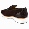 thumbnail image 3 of LIBERTYZENO Mens Classic Formal Shoes Slip On Loafers, Brown, 3 of 7