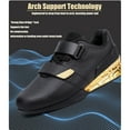 thumbnail image 6 of SKIUHS Men's Weightlifting Shoes – Adjustable Straps, Cushioned Gel Heel, Perfect for Powerlifting & Gym Gains, 6 of 7