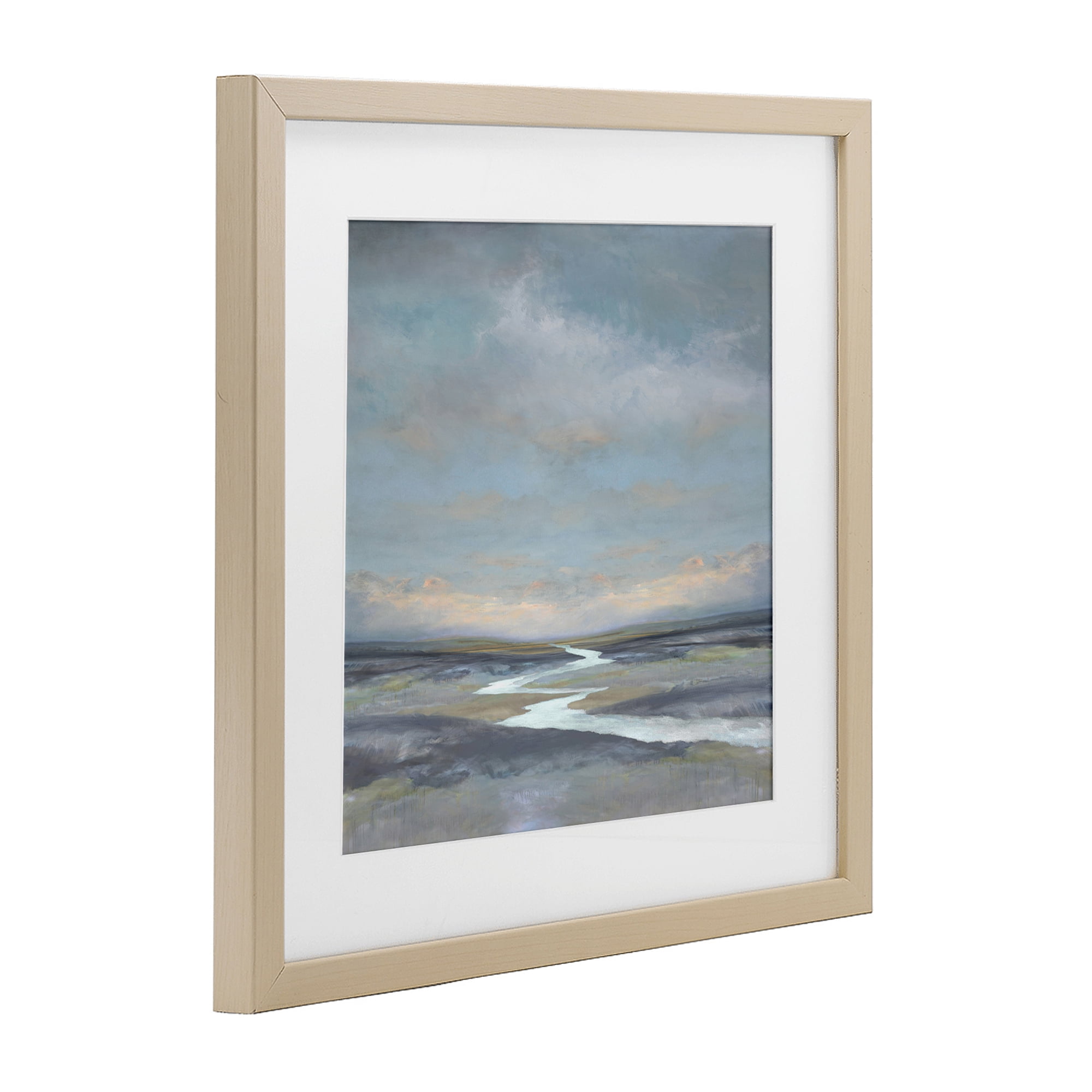 Stupell Industries Riverbend Misty Atmosphere Birch Framed Print Under Glass, design by Christy McKee