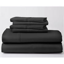 28" DEEP POCKET, 1000-Thread-Count 100% Egyptian Cotton 6 PC Sheet Set |Twin, Dark Grey|