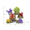 thumbnail image 6 of Aquarium Colorful Decoration Artificial Resin Fish Tank Accessories Ornament Aquarium Decoration Resin Fish Hideout Betta Hiding Reptile Hole For Betta Sleep Rest Hide Play, 6 of 9
