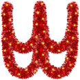 thumbnail image 1 of Guirnalda con diseño de árbol de Navidad, diseño Kingdder, preiluminada, con luces, 5 m, 1 of 7