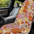 thumbnail image 2 of KUIFORTI Multi-Use Car Seat Cover Running Towel with Storage Bag- Hippie Flower Car Accessories for Women, Premium Yoga Mat, Microfiber Sweat Towel, Universal for Sedans/Trucks/SUVs/Vans, 2 of 8