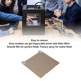 thumbnail image 4 of ZOUSSIQI Double-Sided Build Plate, PEO Diamond Pattern + PEI Spray Texture Spring Steel 235x235mm Without Soft Magnetic Base, Hot Bed Platform for K1 3D Printer CA919-29352, 4 of 9