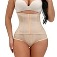thumbnail image 6 of Bpxiofoy Shapewear Tummy Control Bodysuits for Women Butt Lifter Shapewear Seamless Waist Trainer Hi Waist Body Shaper Panty Tummy Control Underwear Butt Lifting Leggings for Women Beige L, 6 of 9