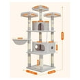Jadona , 62.2Inch Cat Tower for Indoor Cats Adult, MultiLevel Cat