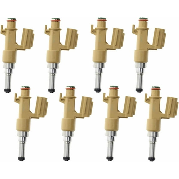 Fuel Injectors 8pcs 23250-0S020 232500S020 23209-09151 23209-39165 for Toyota Sequoia Tundra Land Cruiser Lexus 08-13