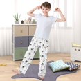 thumbnail image 5 of joogoo Line Flowers Pajama Pants Pj Bottoms Sleepwear Lounge L, 5 of 9