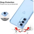 thumbnail image 3 of Samsung Galaxy S24 5G Case,Cute Plating Edge Love Hearts Pattern with Camera Lens Protection Phone Case for Galaxy S24 6.2",Blue, 3 of 9