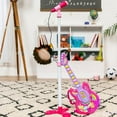 thumbnail image 3 of AJZIOJIRO Electric Guitar Microphone Toys with Stand Toddler Kids Guitar for Children\'s Bass Guitar Speaker Set for Beginners 3-10 Years Old, 3 of 10