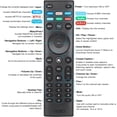 thumbnail image 4 of Vizio XRT140 Remote Control with Vudu/Netflix/Prime/Xumo/Hulu/Redbox Keys - Black (Includes Batteries), 4 of 8