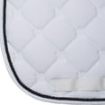 thumbnail image 3 of Schneiders Quilted Contoured Dressage Pad with Braid | Horse Comfort | Color White, 3 of 5