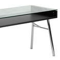 thumbnail image 4 of Flash Furniture Brettford Desk with Tempered Glass Top, 4 of 4